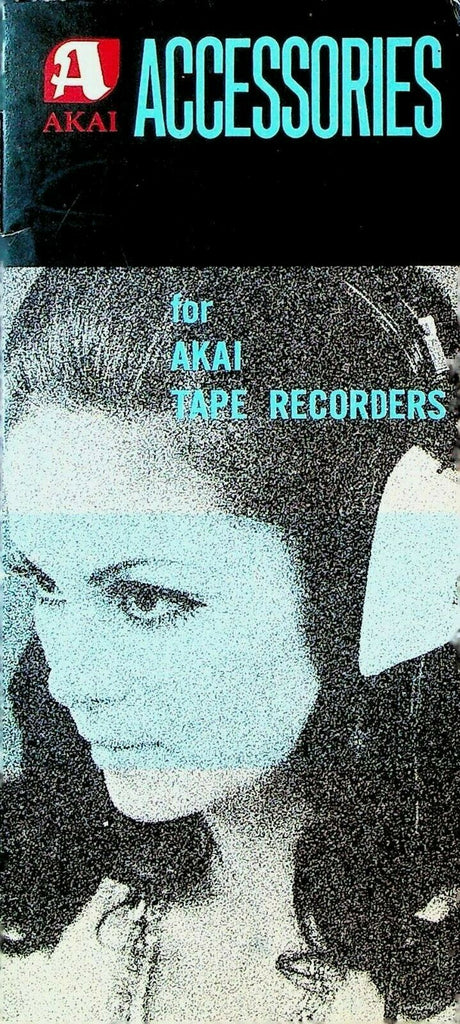 Akai Accessories for Akai Tape Recorders Booklet 1970s