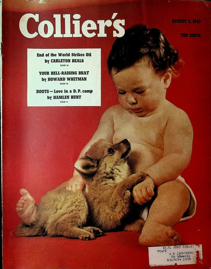 Collier's Magazine August 2 1947 Lynching Japanese Baseball Hiroshi Oshita
