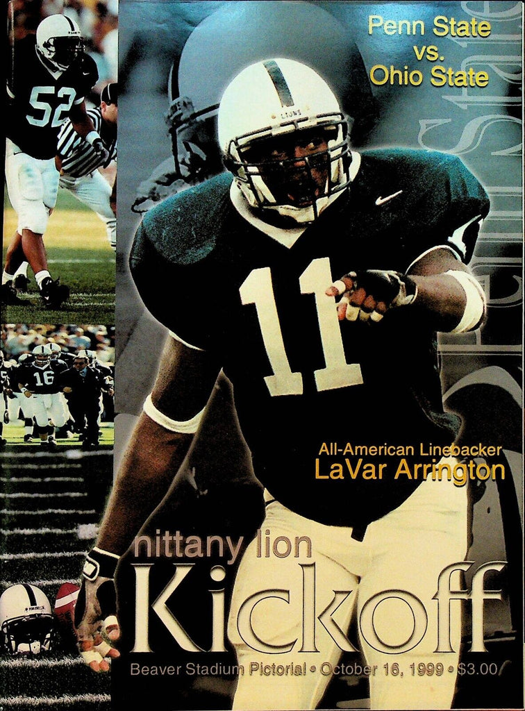 Ohio State Buckeyes v Penn State Nittany Lions Program October 16 1999