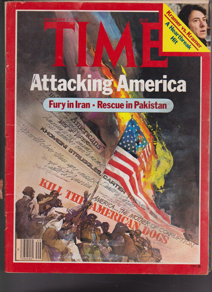 Time Magazine Kramer v Kramer Attacking America Iran December 3 1979