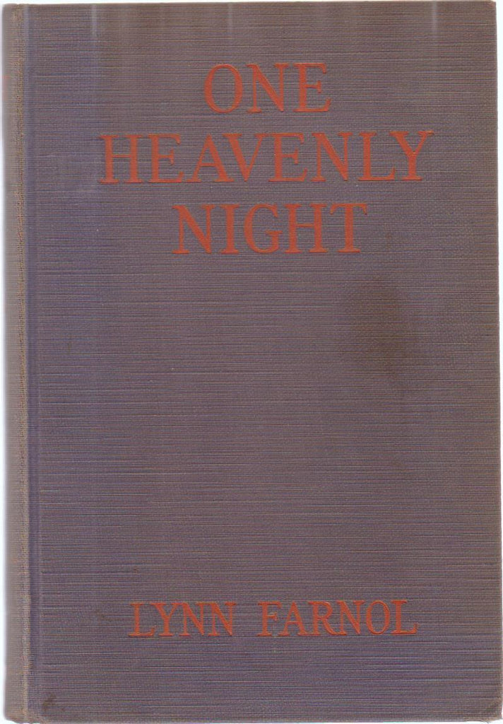 One Heavenly Night by Lynn Farnol HC Pictures from Movie Grosset & Dunlap