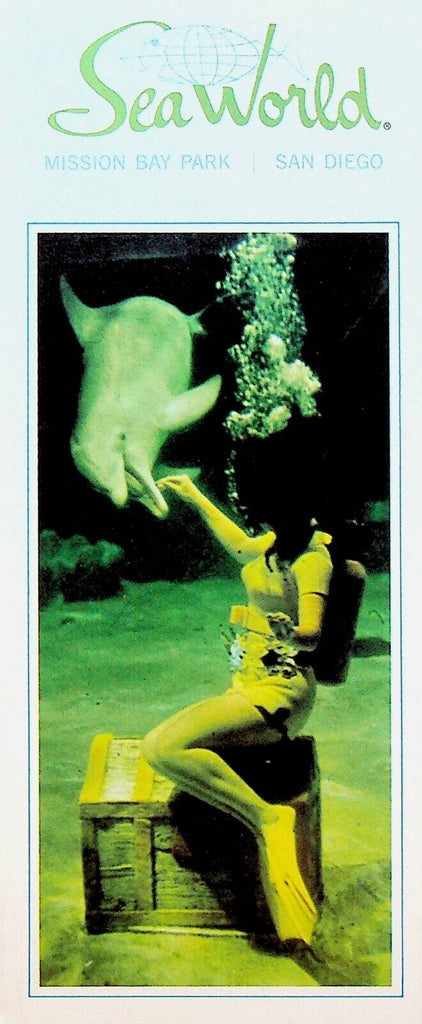 Sea World Mission Bay Park San Diego California Brochure 1970s