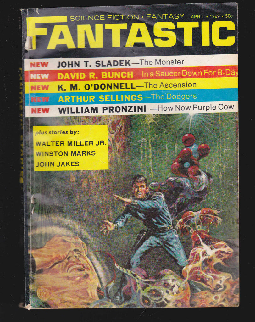 Fantastic Stories April 1969 John Jakes William Pronzini Winston Marks