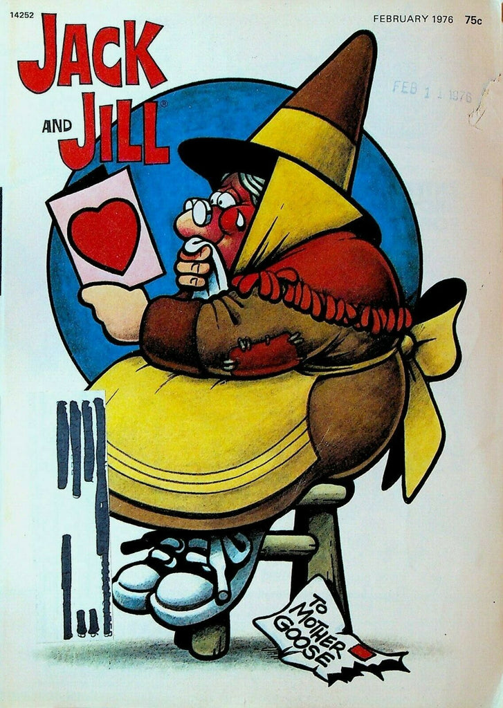 Jack & Jill Magazine February 1976 Mother Goose Valentine's Day BB Sams