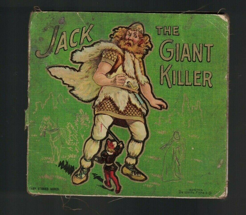 Jack the Giant Killer Book Chromolithographs Fairy Stories Series De Wolfe Fiske