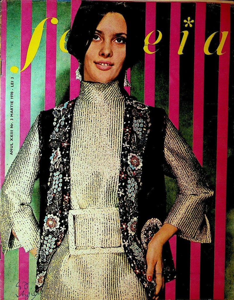 Femeia Magazine March 3 1970 Josephine Baker Vladimir Lenin India