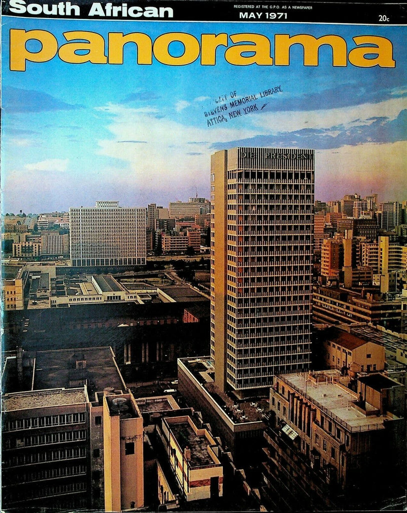 South African Panorama Magazine May 1971 Bantu Businessmen Grand Prix Yachts