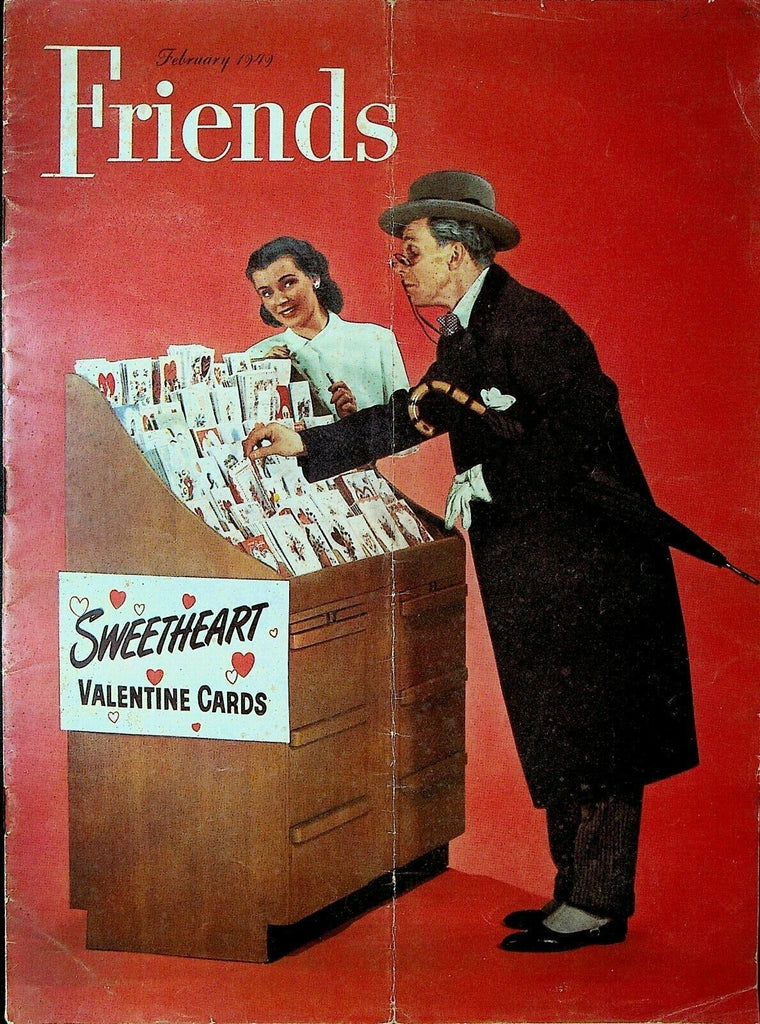 Chevrolet Friends Magazine February 1949 Valentine's Day Curling Olvera Street