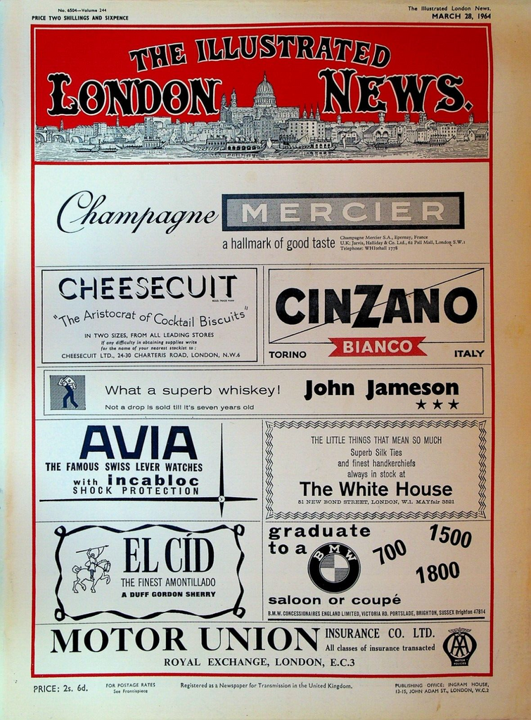 Illustrated London News March 28 1964 The Beatles St Patrick's Day Parade