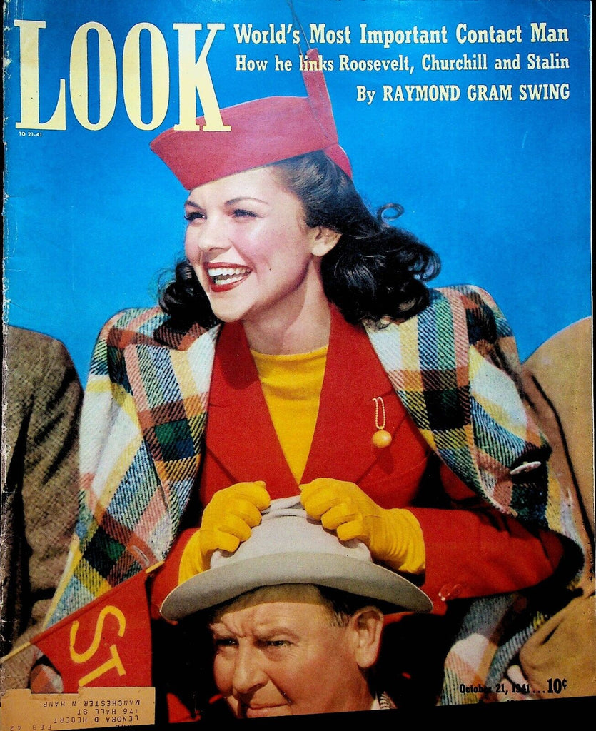 Look Magazine October 21 1941 Jimmy Noble Jane Russell Chicago Bears