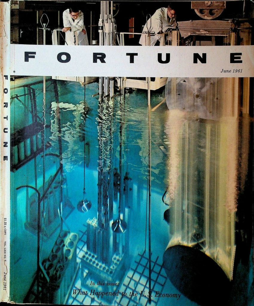 Fortune Magazine June 1961 USSR Oil Dave Karr SST Airports Spiegel