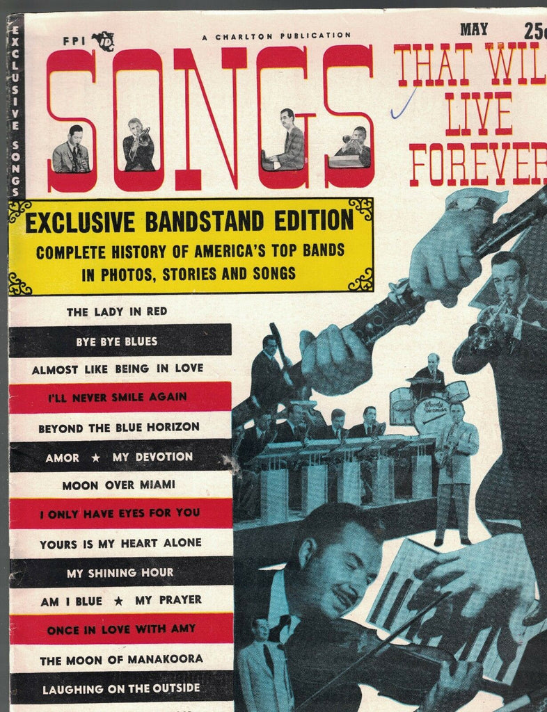 Songs That Will Live Forever Charlton Magazine Bandstand Edition Count Basie