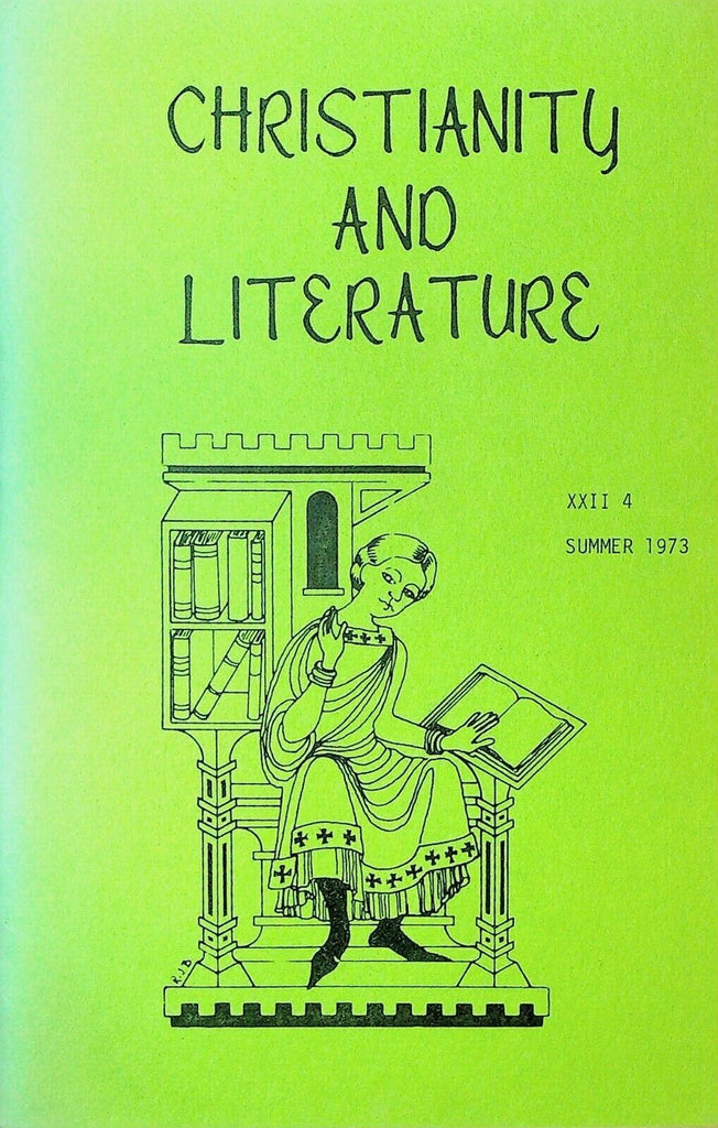 Christianity & Literature Summer 1973 Psalms Romantic Literature