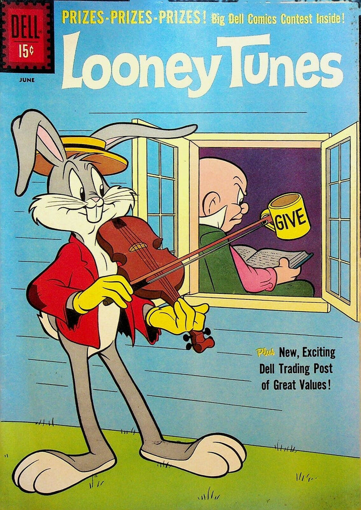 Looney Tunes 236 Dell Comics 1961 Bugs Bunny Elmer Fudd Violin