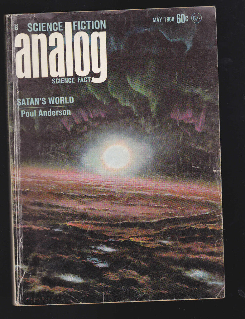 Analog Magazine May 1968 Poul Anderson Isaac Asimov James Blish