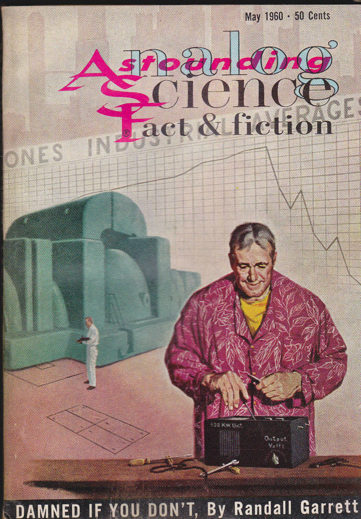 May 1960 Astounding Science Fiction -Mack Reynolds