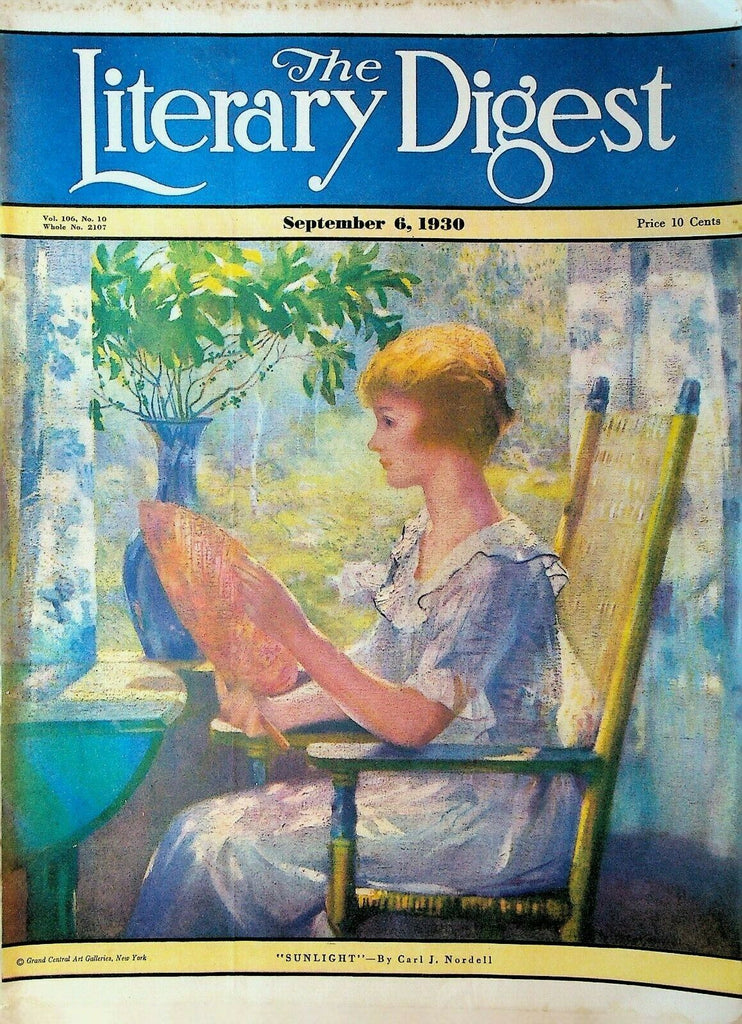 Literary Digest September 6 1930 Salomon August Andree China Art Deco