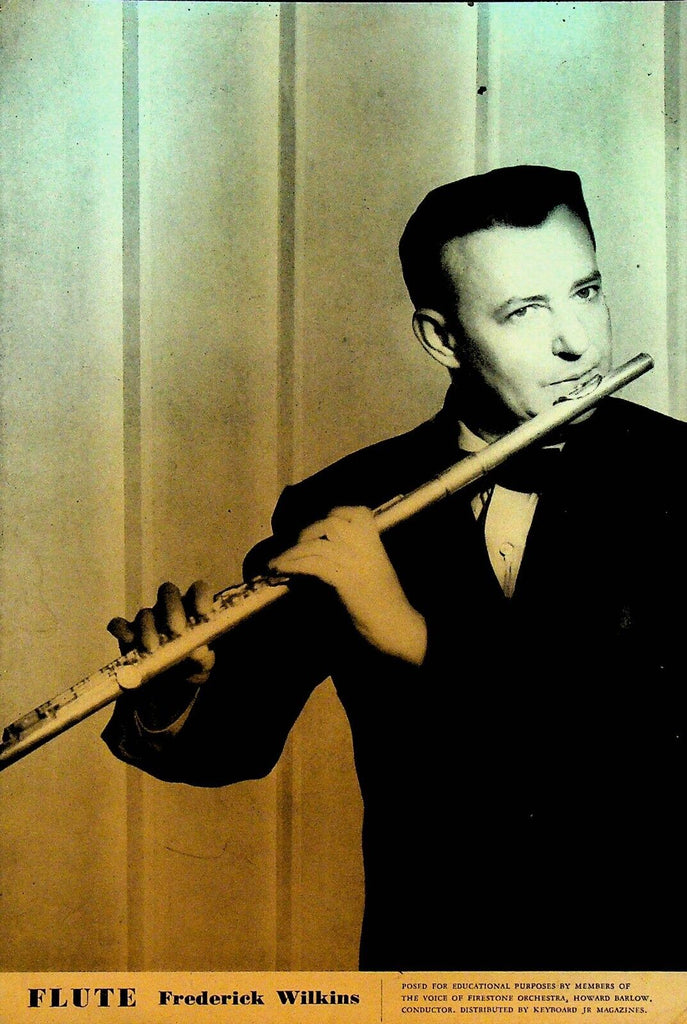 Frederick Wilkins Flute Photo Voice of Firestone Orchestra