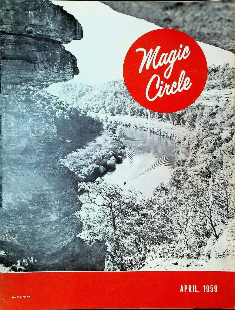 Magic Circle Magazine April 1959 Hagerstown In Perfect Cypress Gardens