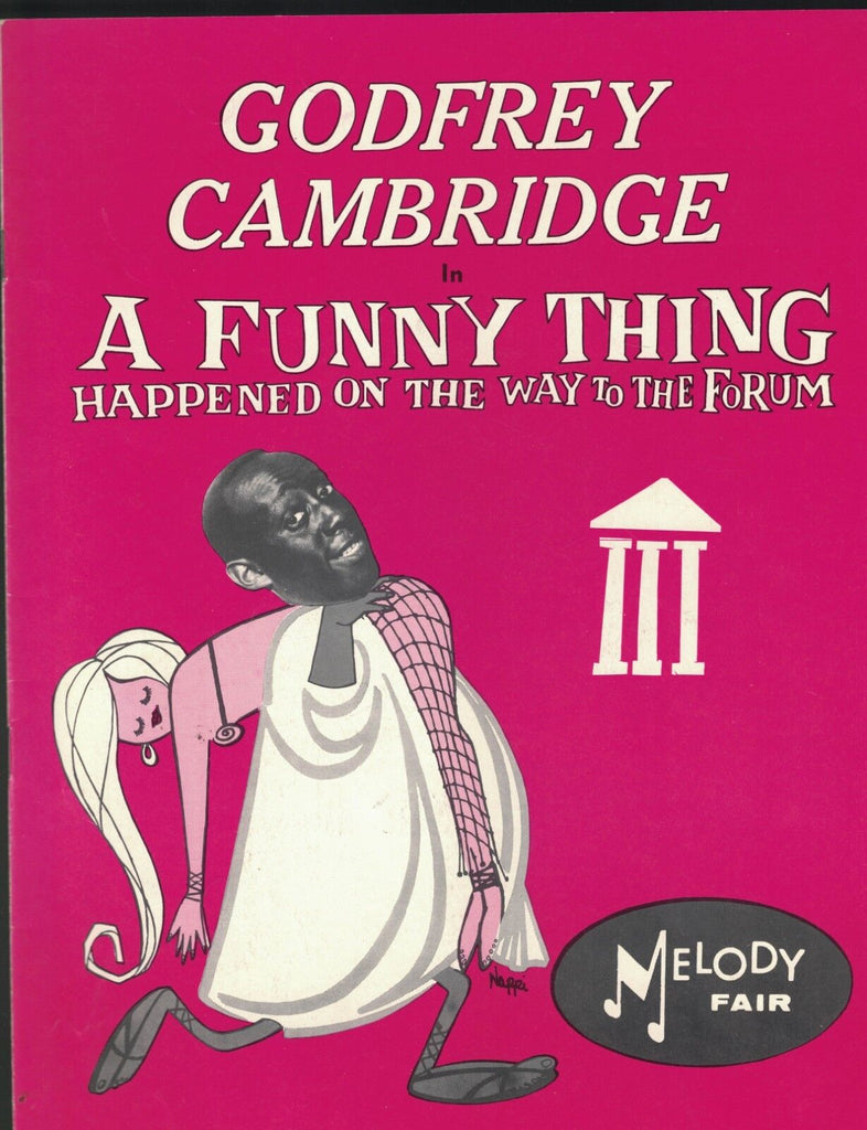 Godfrey Cambridge A Funny Thing Happened on the Way to the Forum Program 1965