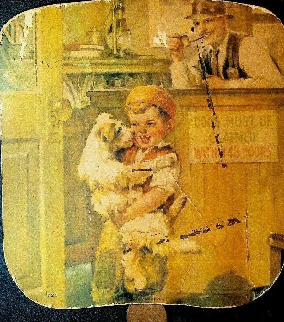 Advertising Fan Ben Franklin Stores HM Dotterer Boyertown Pennsylvania