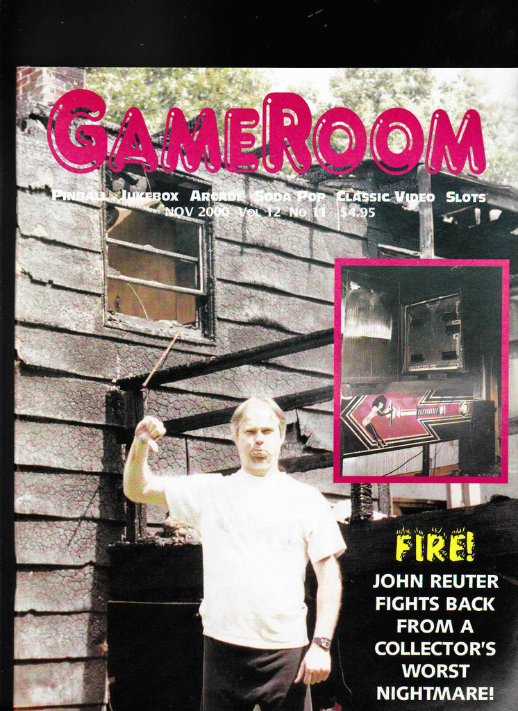 GameRoom Magazine John Reuter Jukebox November 2000