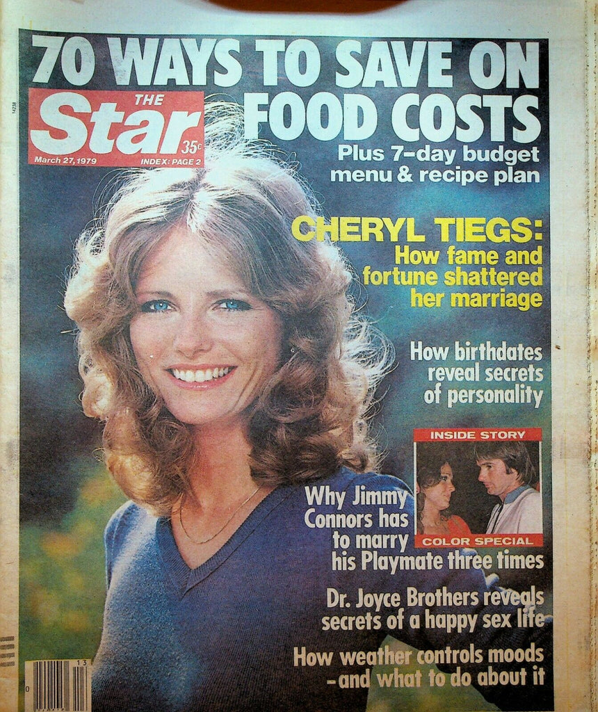 The Star March 27 1979 Cheryl Tiegs Jimmy Connors Lorne Greene Melissa Gilbert