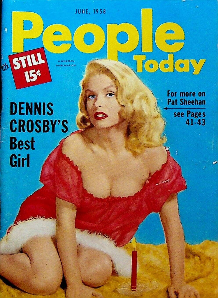 People Today Magazine June 1958 Pat Sheehan Japanese Woman Wrestlers Bootlegging