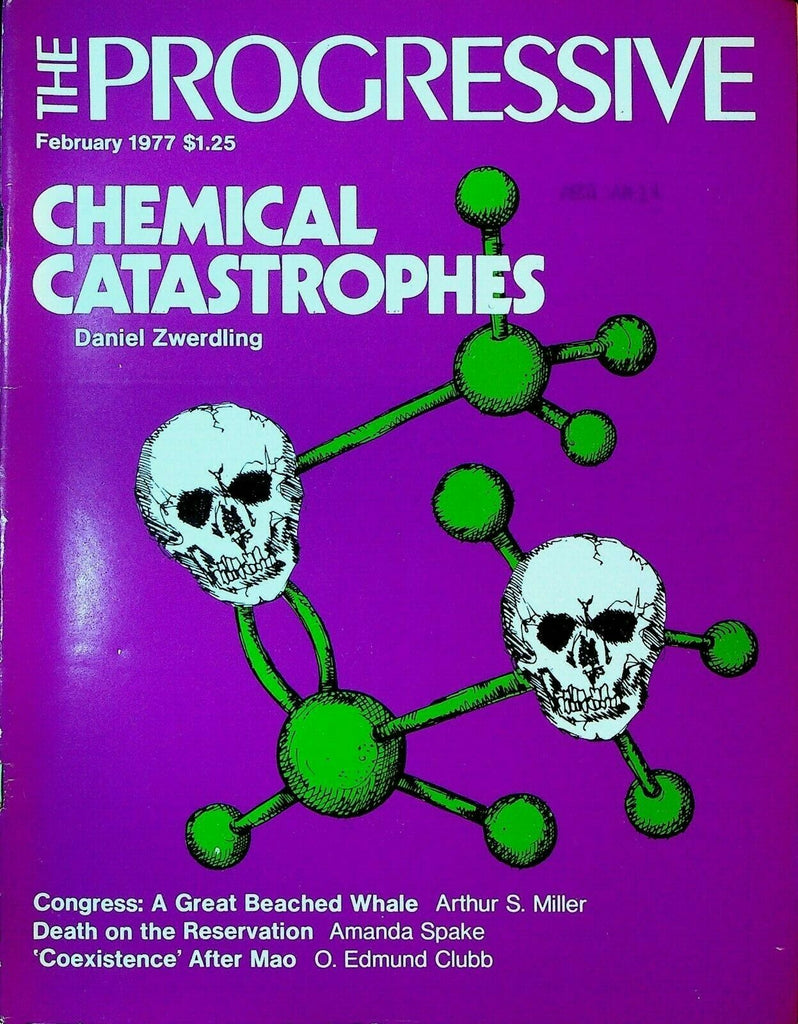 The Progressive February 1977 China Bolivia Daniel Zwerdling Edward Cuddy