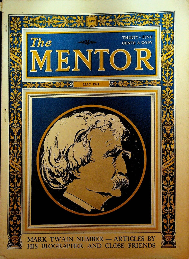 Mentor Magazine May 1924 Mark Twain