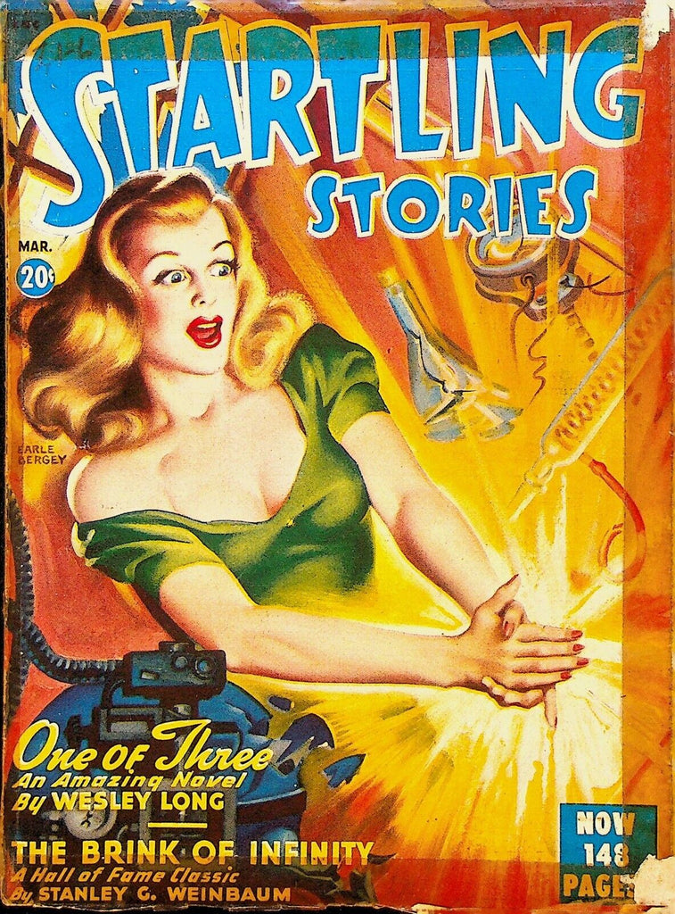 Startling Stories Pulp March 1948 James Blish Wesley Long Stanley Weinbaum