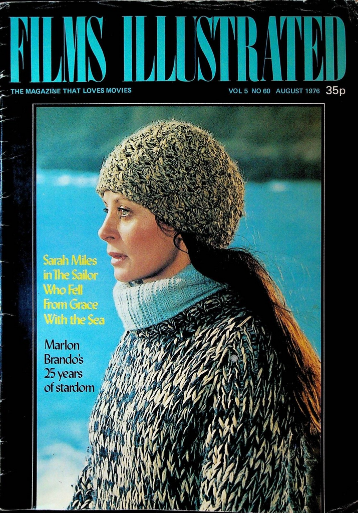Films Illustrated Magazine August 1976 Sarah Miles Marlon Brando Gordon Parks