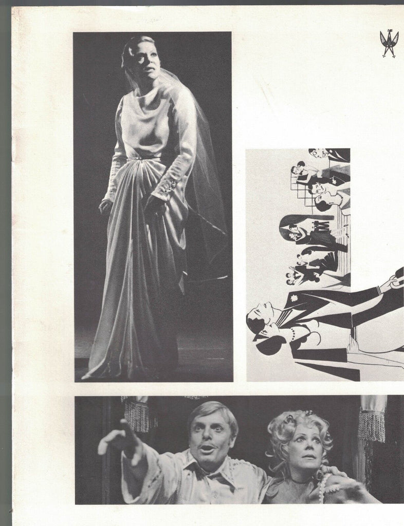 The Visit 1973 Program New Phoenix Repertory Company Holiday Chemin de Fer