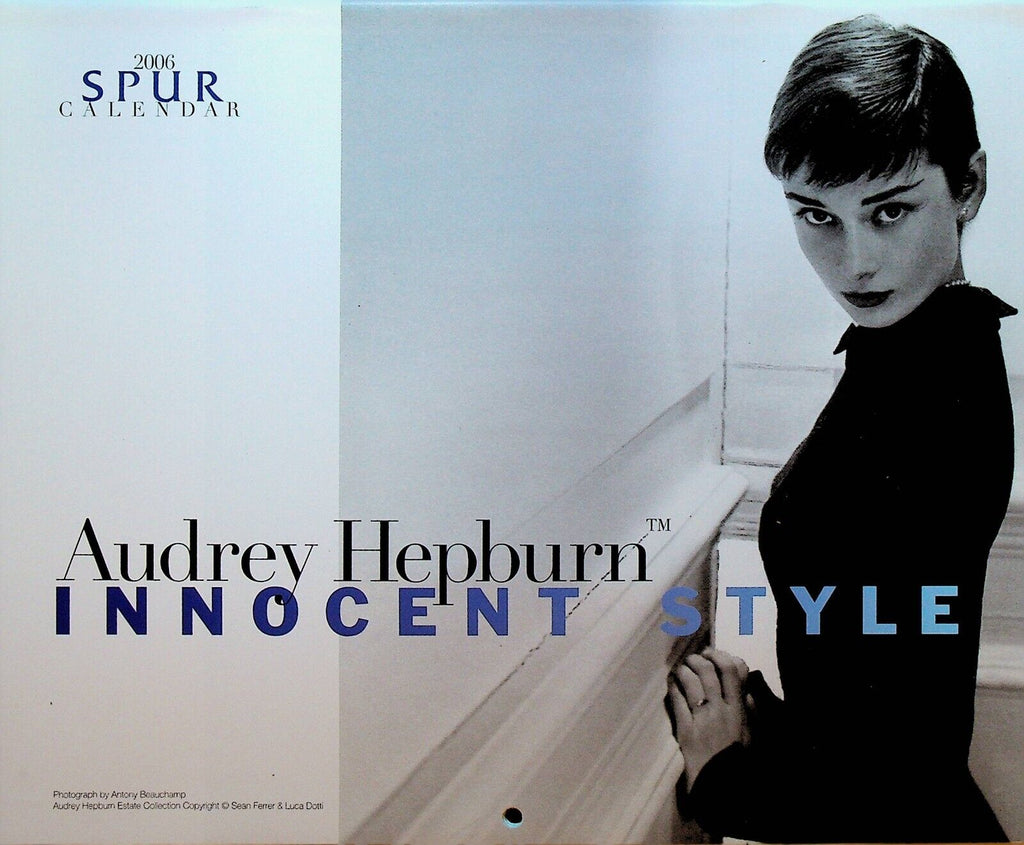 Audrey Hepburn Innocent Style Spur Calendar 2006