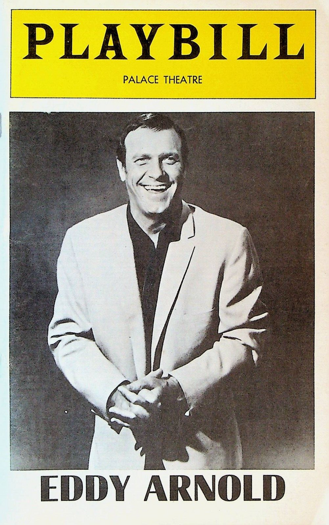 Eddy Arnold Playbill November 1974 George Gobel