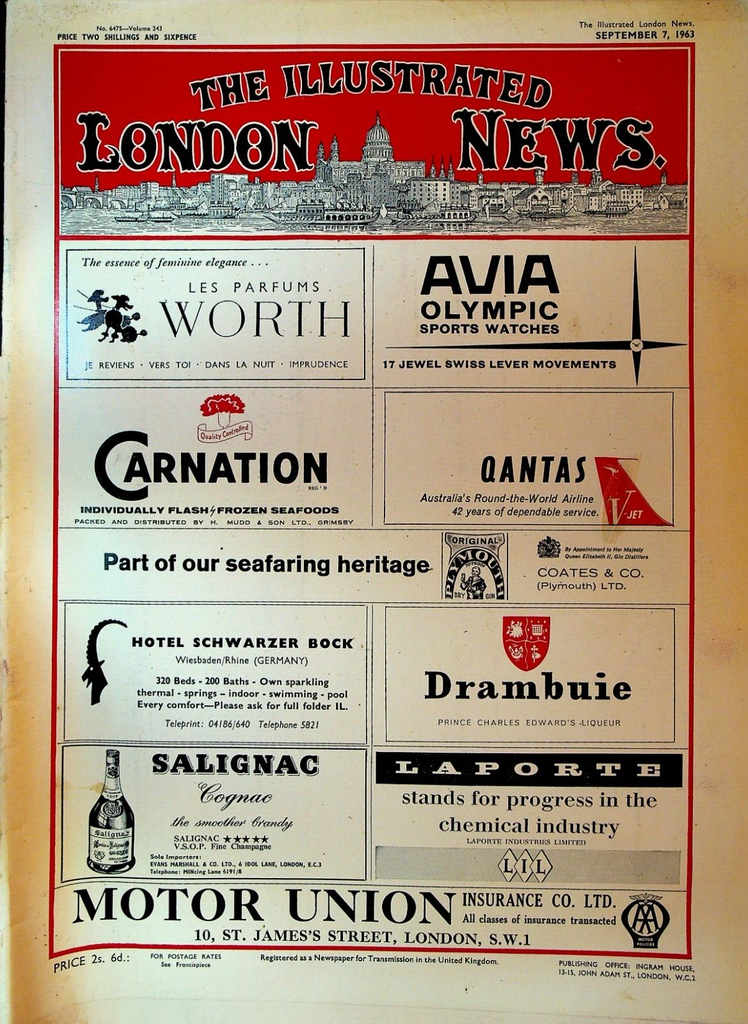 Illustrated London News September 7 1963 Martin Luther King Civil Rights March