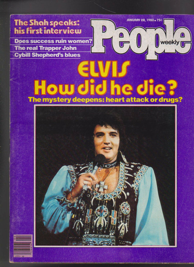 People Magazine Elvis Presley Cybill Shepherd January 28 1980 Free S/H