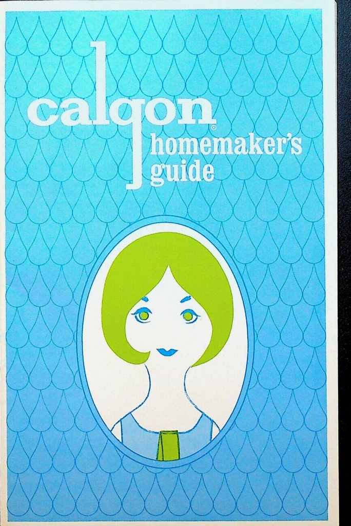 Calgon Homemakers Guide Booklet 1966 Laundry Dishwashing