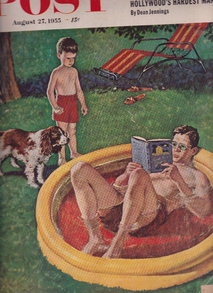 Saturday Evening Post Ernest Borgnine Amos Sewell August 27 1955