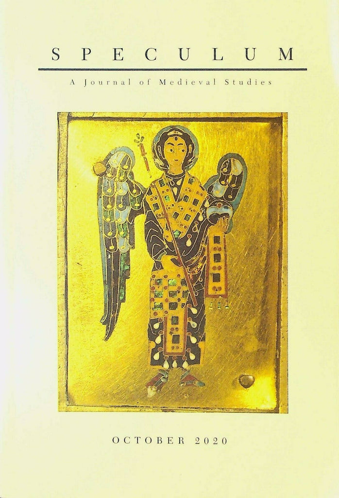Speculum Journal of Medieval Studies October 2020 Chosen Peoples & New Israelis