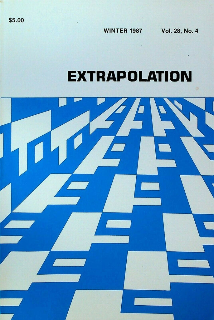 Extrapolation Science Fiction Winter 1987 Ursula Le Guin Barbara Paul