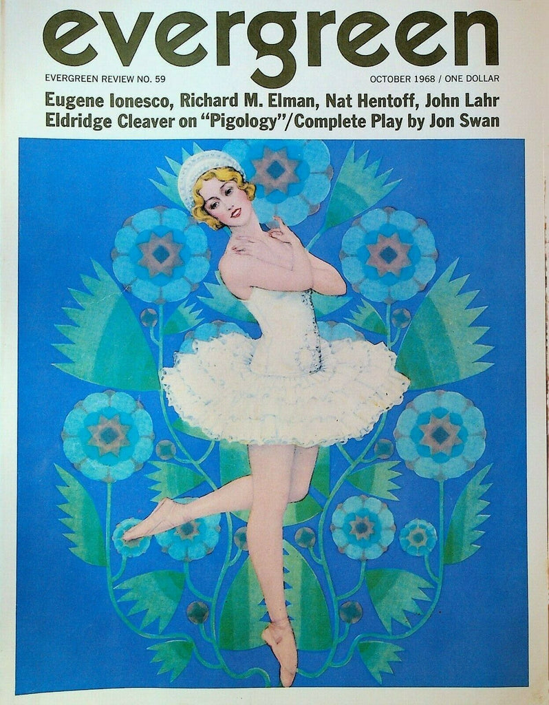 Evergreen Review 59 October 1968 Eldridge Cleaver Eugene Ionesco Cecil M Brown