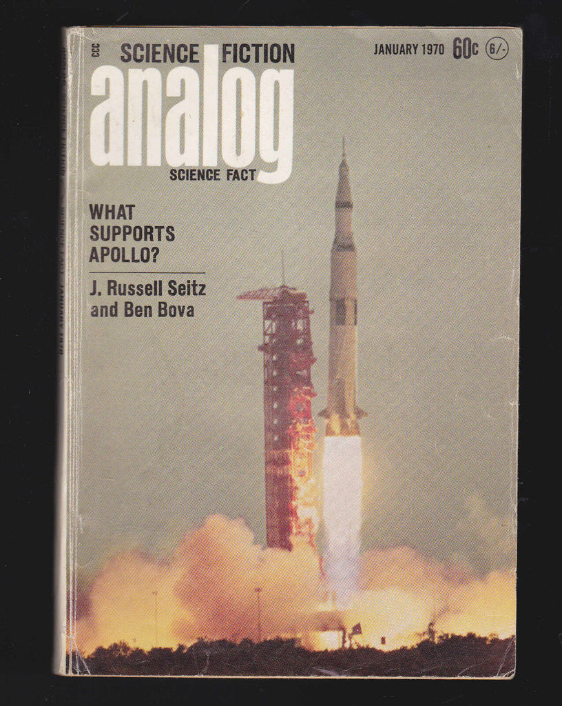 Analog Magazine January 1970 Bruce Daniels A Bertram Chandler Ben Bova