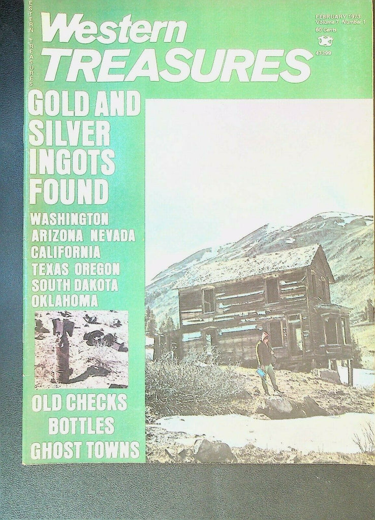 Western Treasures Magazine February 1973 Bottles Crazy Horse Jasper Price