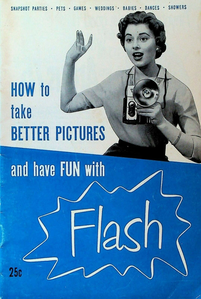 Sylvania Booklet 1954 Camera Photography Have Fun With Flash Better Pictures