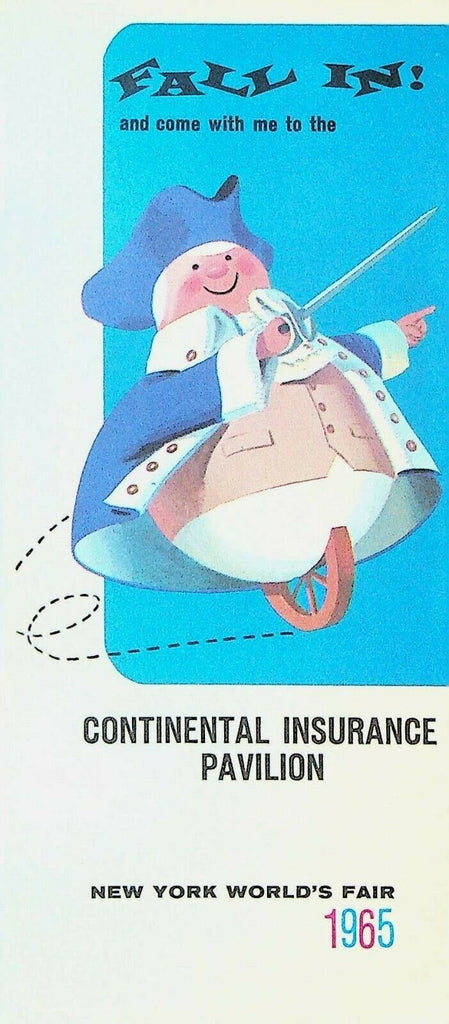 Continental Insurance Pavilion Brochure New York World's Fair 1965