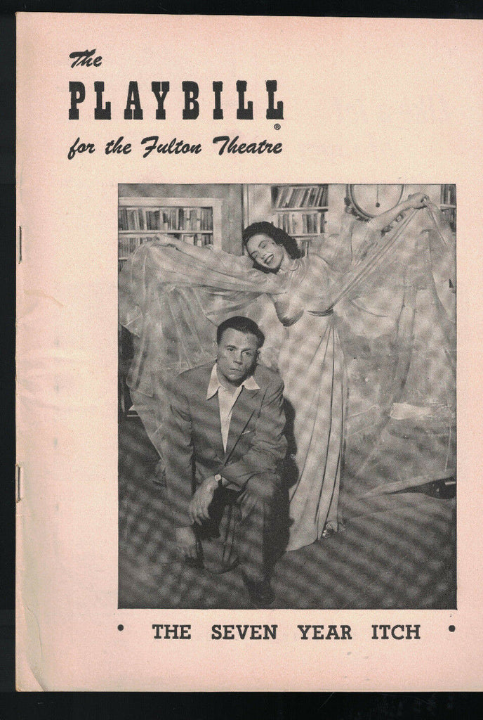 The Seven Year Itch Playbill November 16 1953 Tom Ewell Paulette Girard