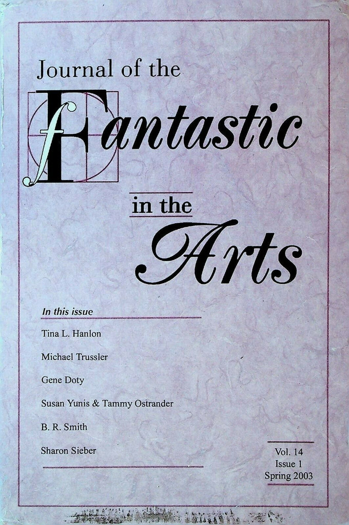 Journal of the Fantastic in the Arts 52 Role Playing Games Dragons Aliens