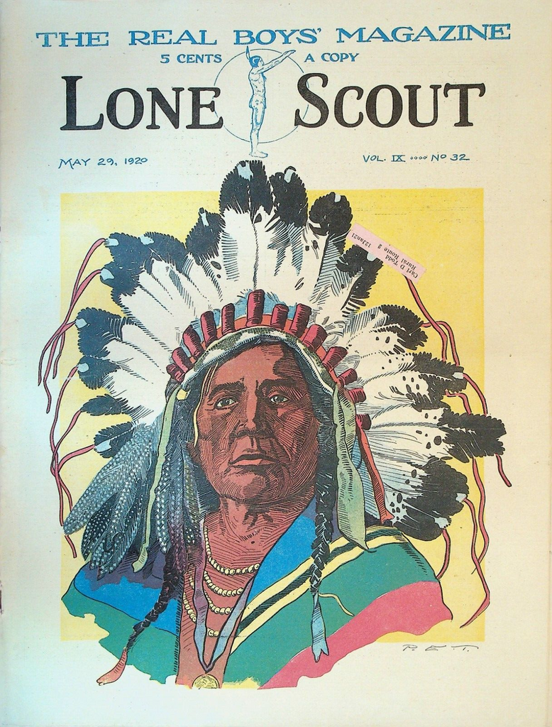 Lone Scout Magazine May 29 1920 Scouting Charles Comiskey Baseball