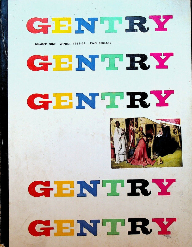 Gentry Magazine #9 Winter 1953 Monte Carlo Monaco George Washington Fashion